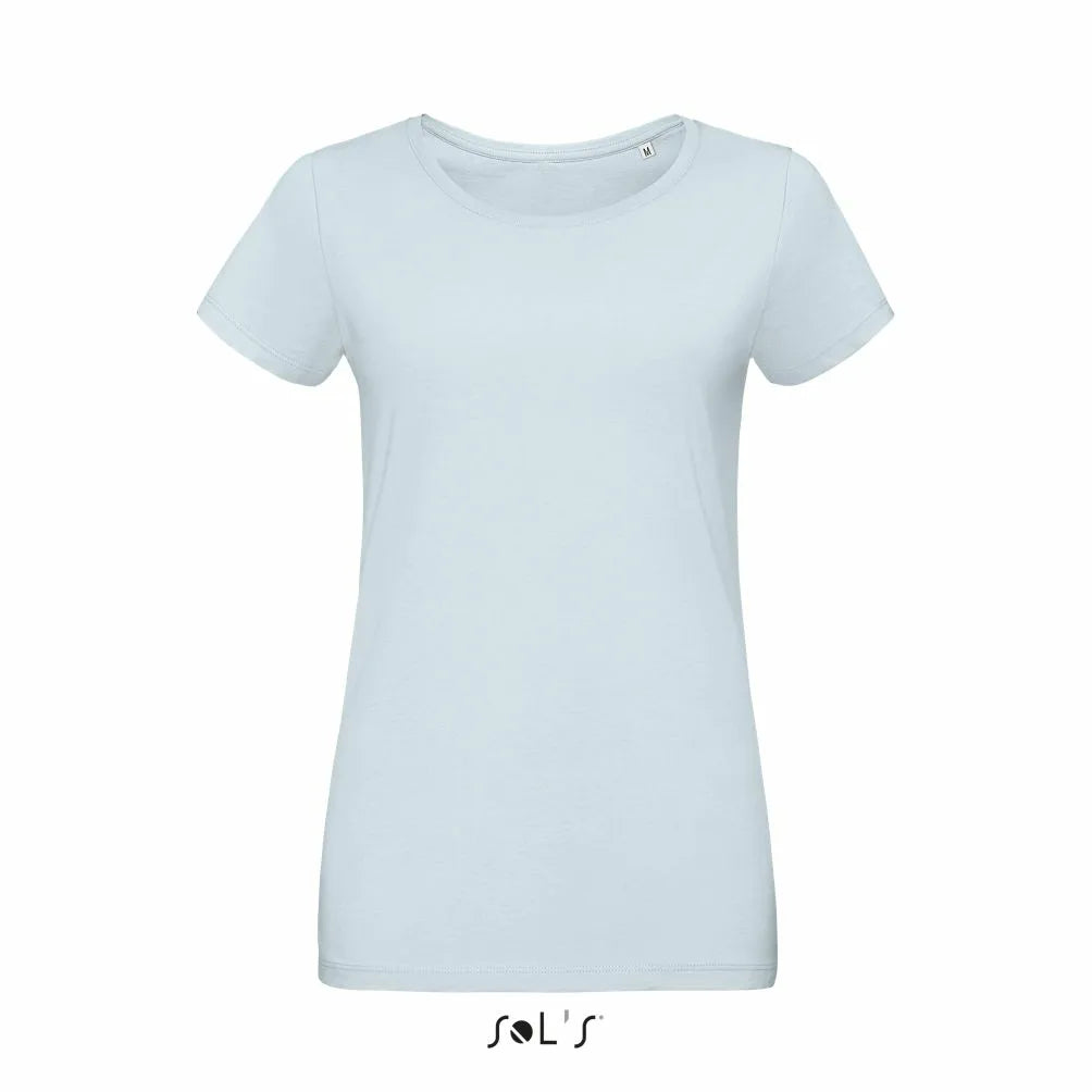 Sol's 02856 - Martin Women Tee Shirt Jersey Col Rond Ajusté Femme