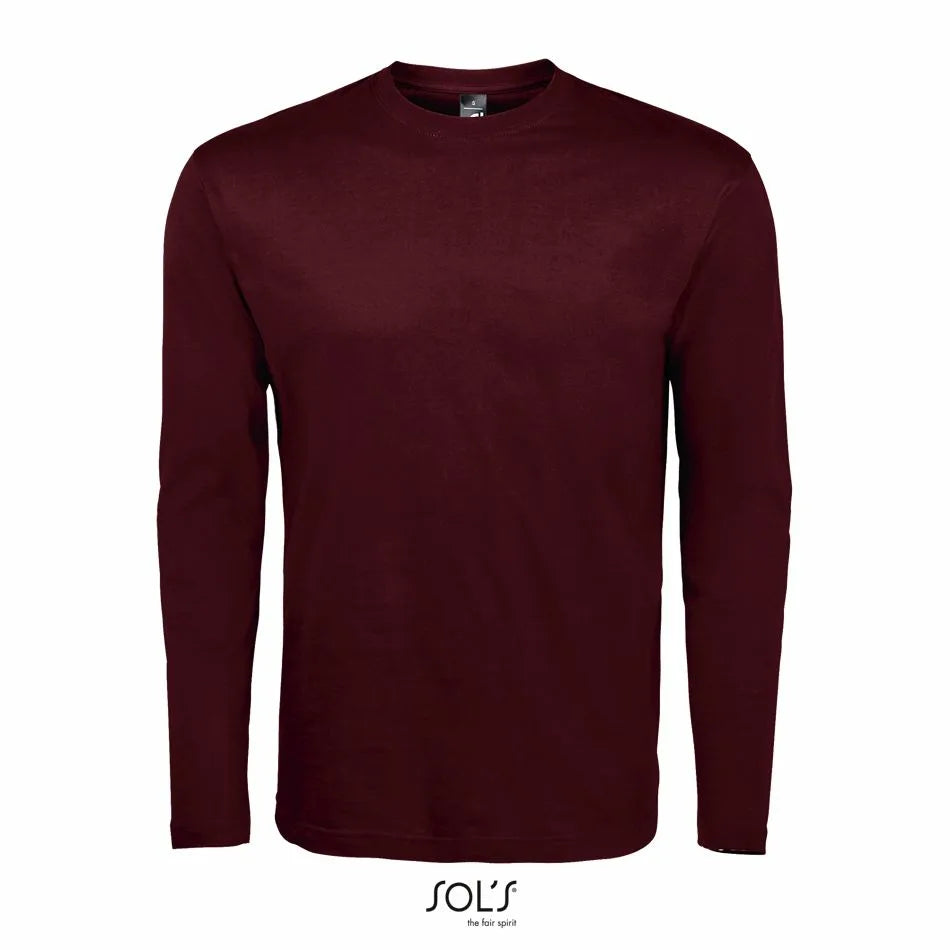 Sol's 11420 - MONARCH Tee Shirt Homme Col Rond Manches Longues