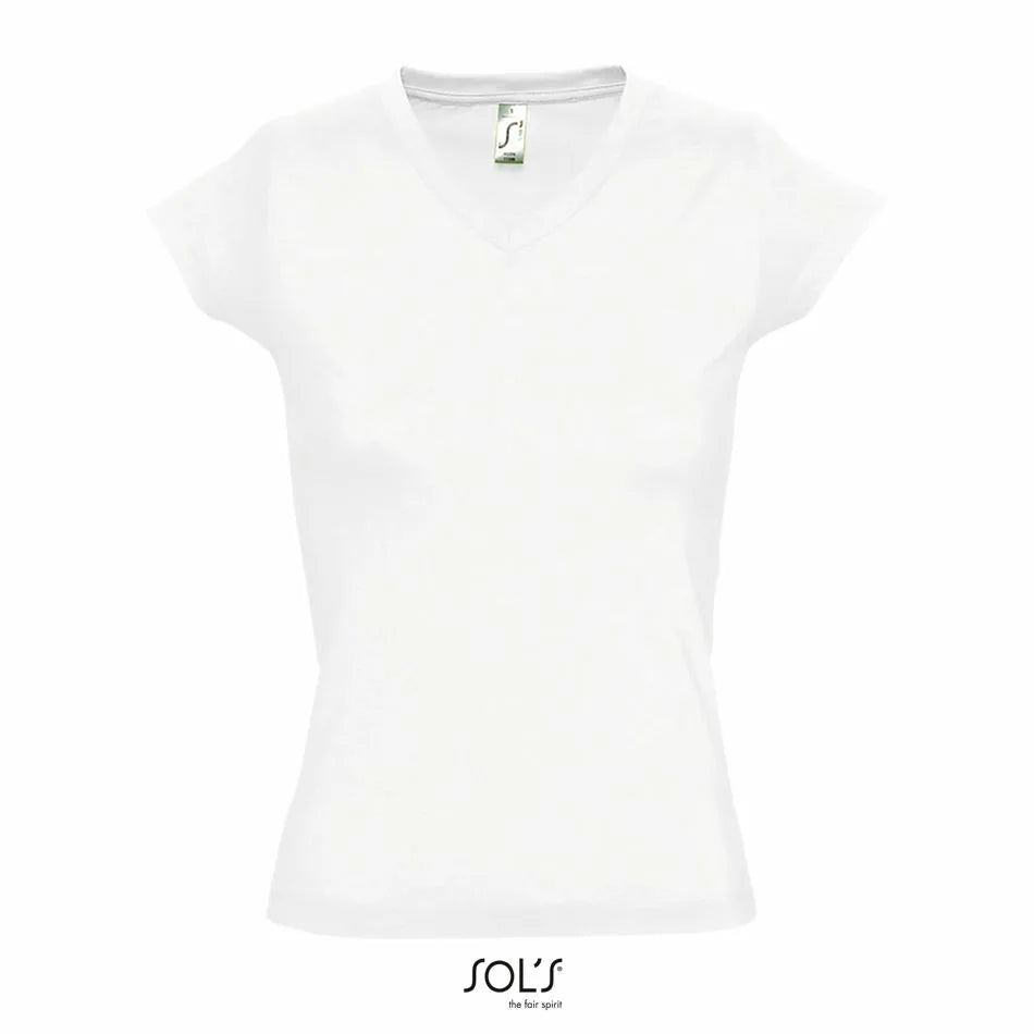Sol's 11388 - MOON Tee Shirt Femme Col “V”
