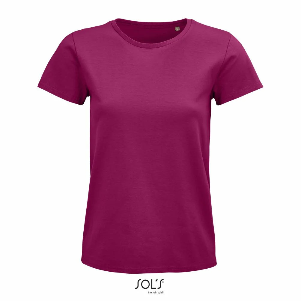 Sol's 03579 - Pioneer Women Tee Shirt Femme Jersey Col Rond Ajusté