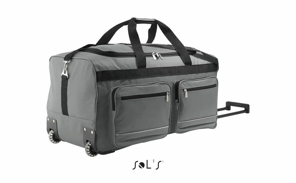 Sol's 71000 - VOYAGER Sac De Voyage « Luxe » En Polyester 600 D Roulettes