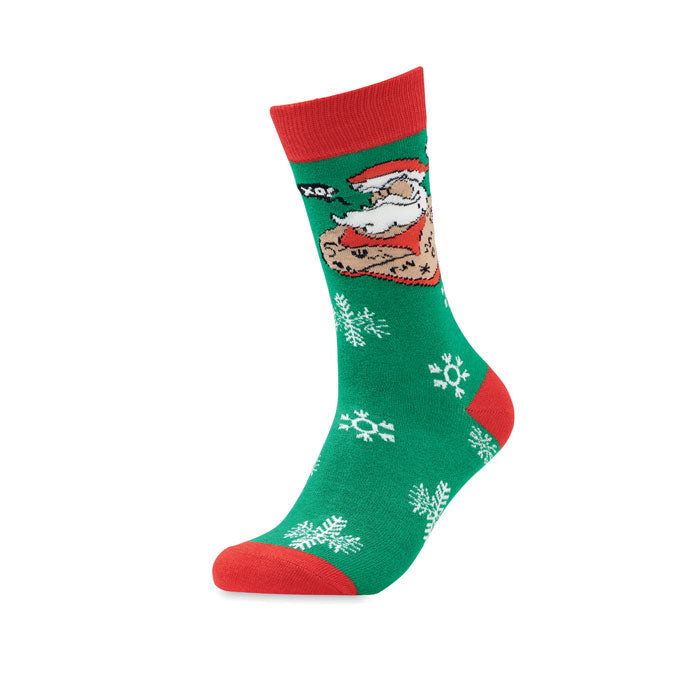 JOYFUL M Chaussettes de Noël Taille M