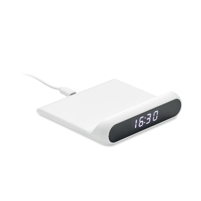 MASSITU Chargeur sans fil horloge LED