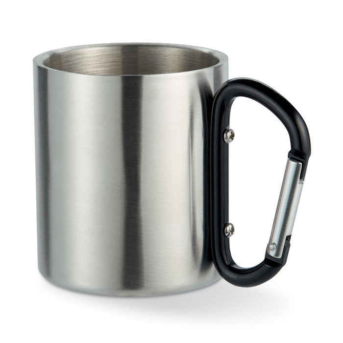 TRUMBO Mug acier et anse mousqueton.