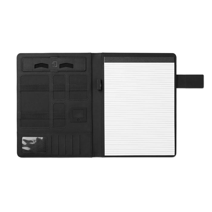 POWERFOLDY Conférencier A4 et powerbank