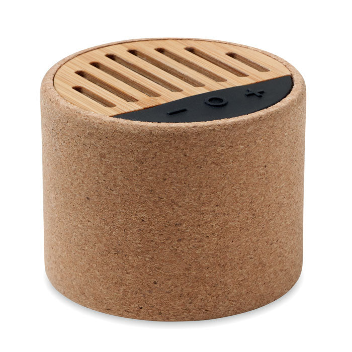 ROUND + Round cork wireless speaker
