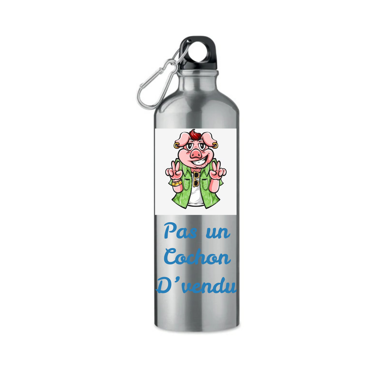 Bouteille en aluminium 750 ml personnalisée - BIG MOSS