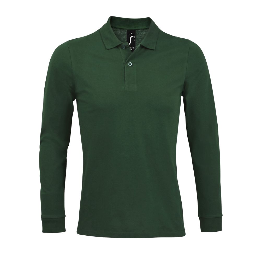 Sol's 02087 - Perfect LSL heren piqué poloshirt met lange mouwen