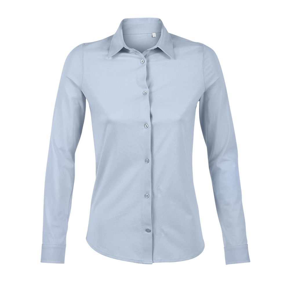 NEOBLU 03199 - Balthazar Dames Gemerceriseerde Jersey Shirt Dames