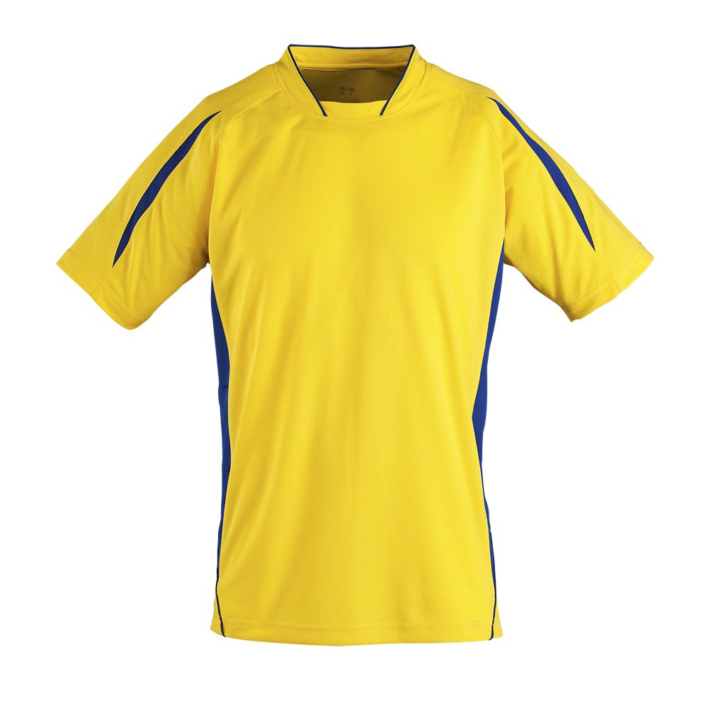 Sol's 01639 - MARACANA 2 KIDS SSL Child's Worked Jersey korte mouwen