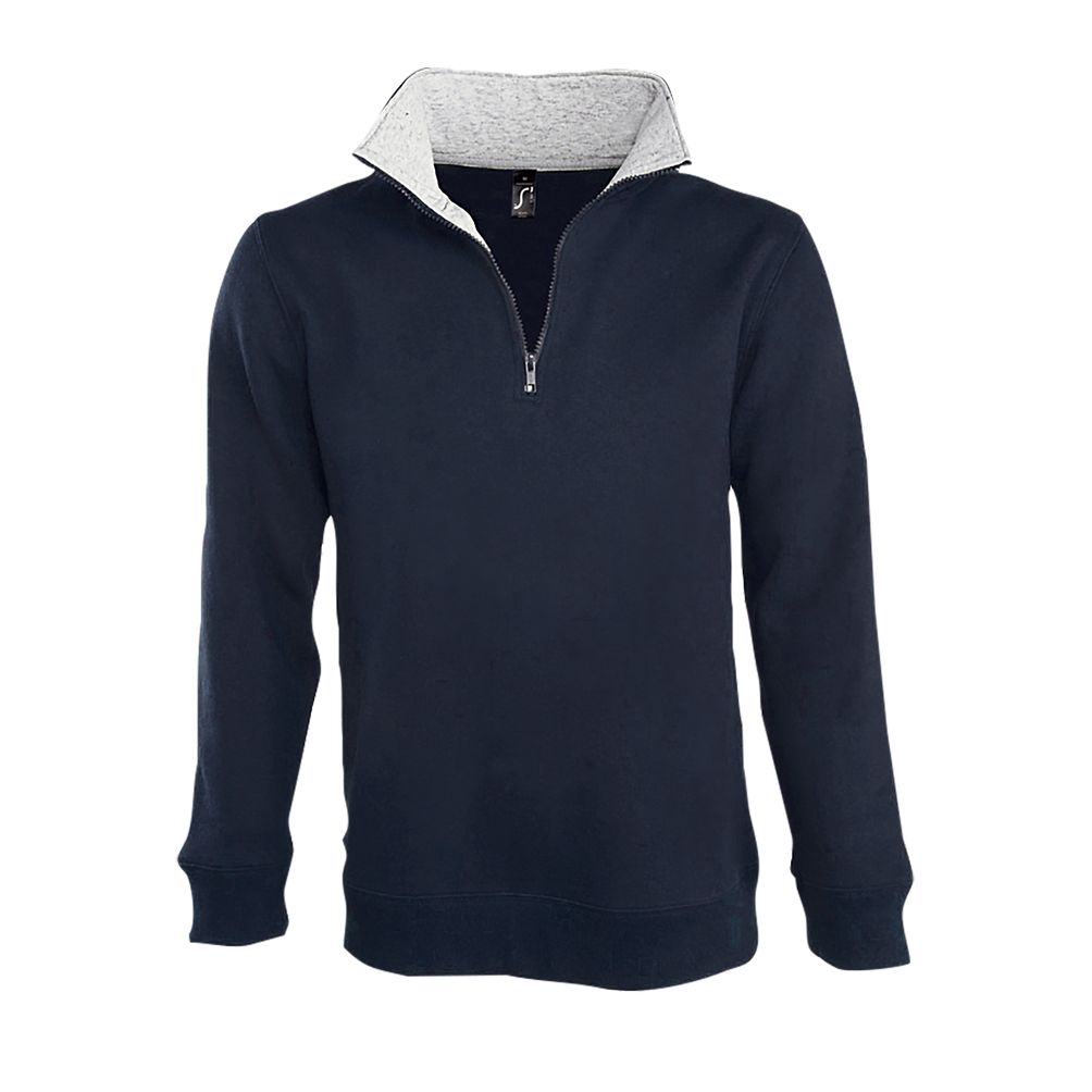 Sol's 47300 - SCOTT heren sweatshirt met ronde hals (1/4 ritssluiting)