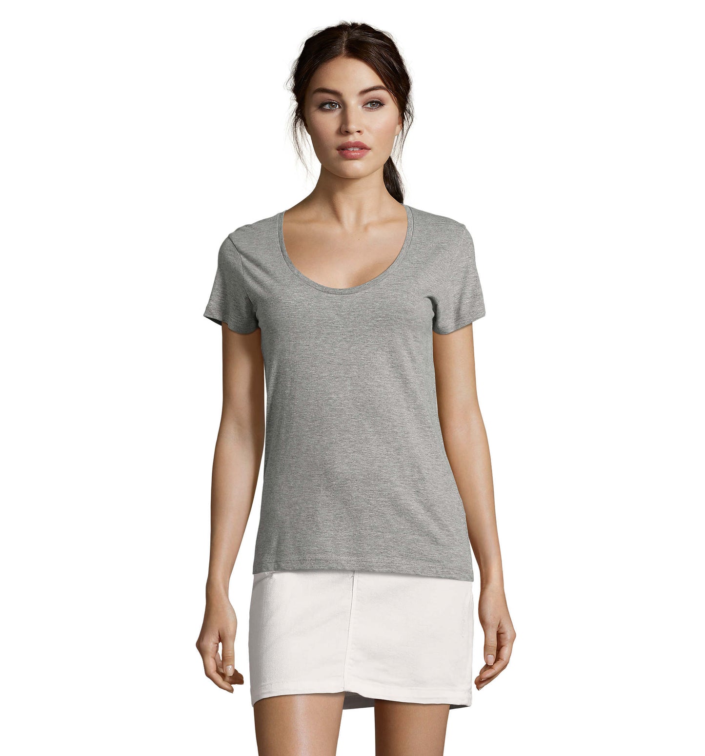 Sol's 02079 - Metropolitan Tee Shirt Femme Col Rond Décolleté