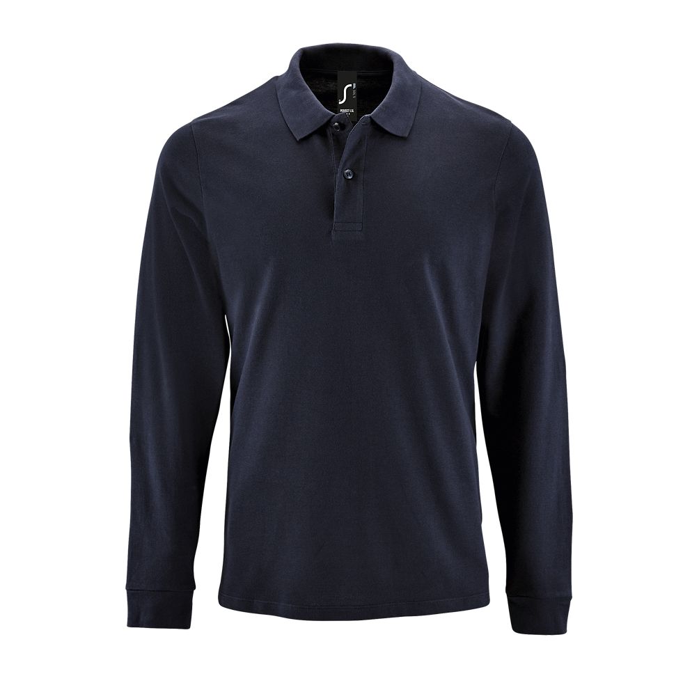 Sol's 02087 - Perfect LSL heren piqué poloshirt met lange mouwen