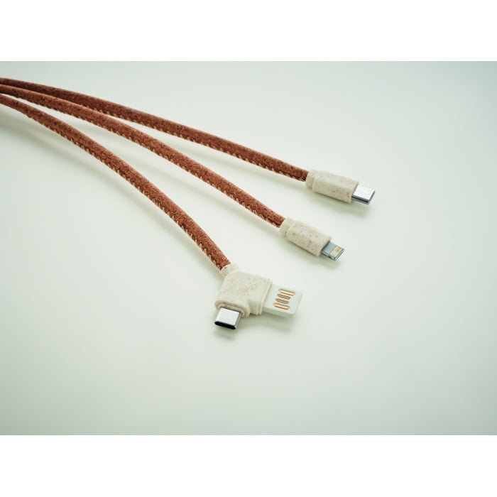 CABIE 3 in 1 charging cable in cork