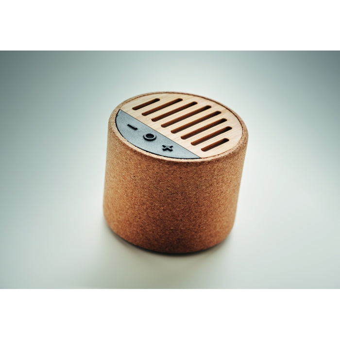 ROUND + Round cork wireless speaker