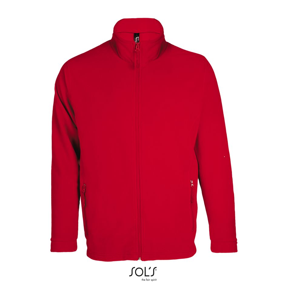 Sol's 00586 - NOVA MEN microfleece herenjack met ritssluiting