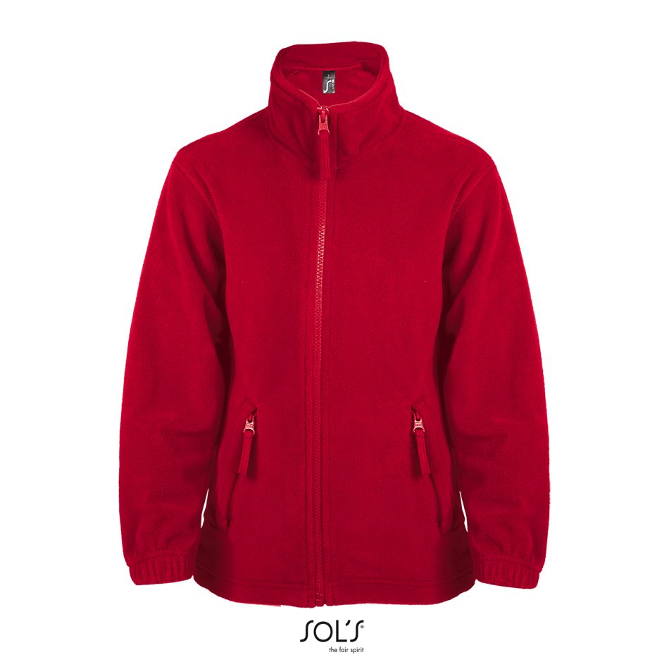 Sol's 00589 - NORTH KIDS Microfleece-jas met ritssluiting voor kinderen