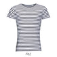 Sol's 01398 - MILES MEN Tee Shirt Homme Col Rond Rayé