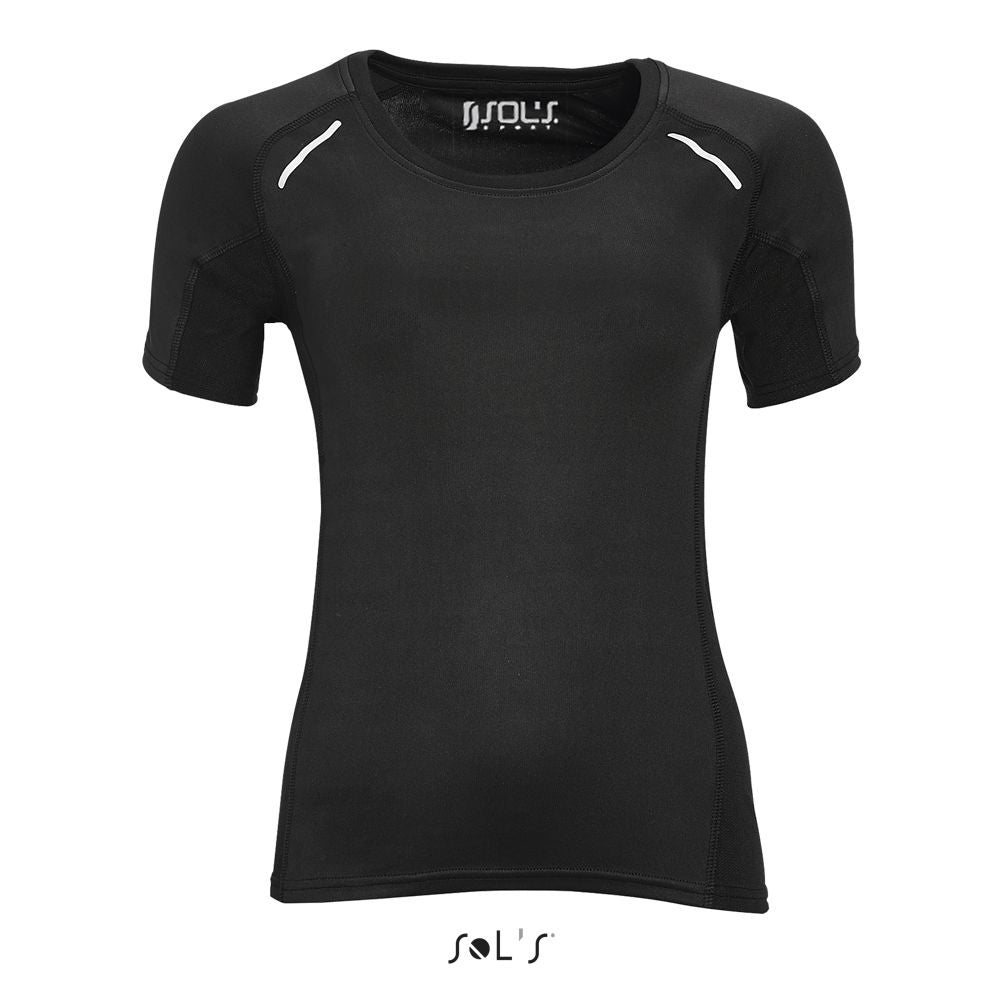 Sol's 01415 - SYDNEY WOMEN Tee Shirt Running Femme Manches Courtes