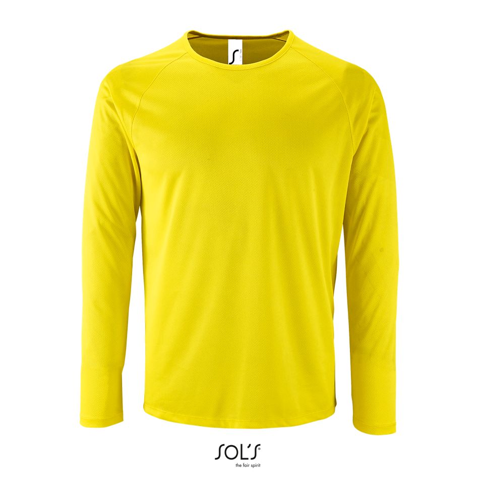 Sol's 02071 - Sportief LSL heren sport-T-shirt met lange mouwen