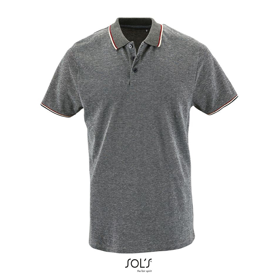 Sol's 02081 - Paname Men Heather Poloshirt