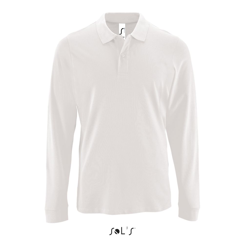 Sol's 02087 - Perfect LSL heren piqué poloshirt met lange mouwen