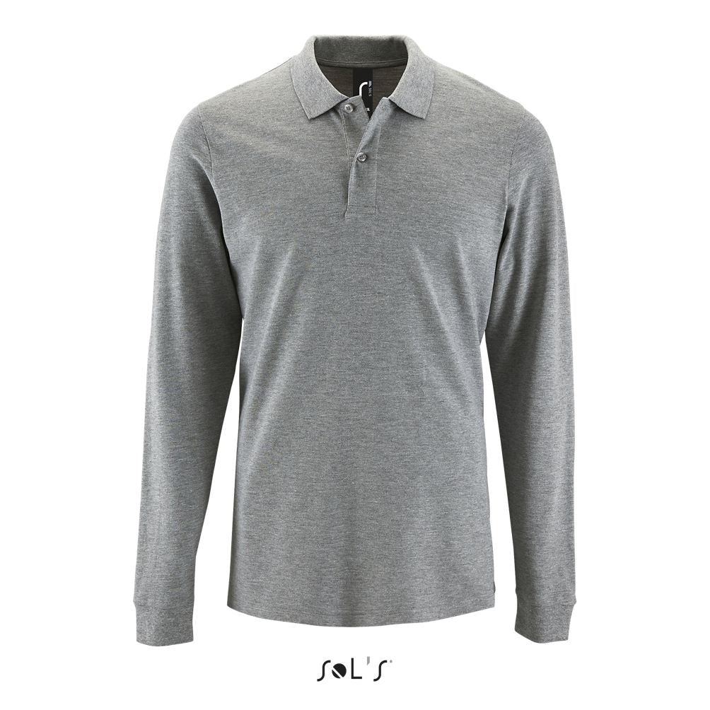 Sol's 02087 - Perfect LSL heren piqué poloshirt met lange mouwen