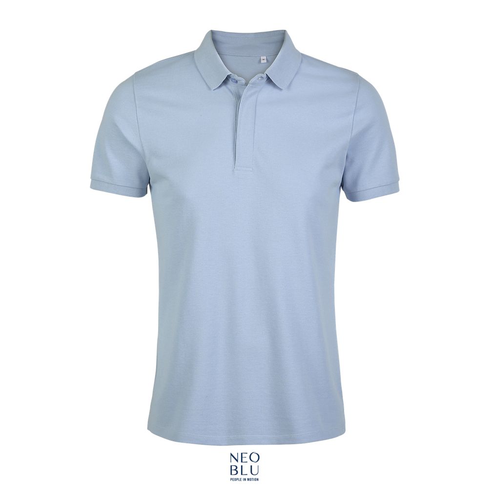 NEOBLU 03188 - Owen Men Polo Piqué Patte Cachée Homme