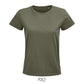 Sol's 03579 – Pioneer Women Tailliertes Damen-T-Shirt aus Jersey mit Rundhalsausschnitt