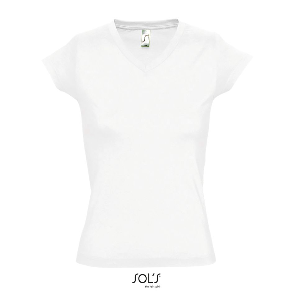 Sol's 11388 - MOON Tee Shirt Femme Col “V”