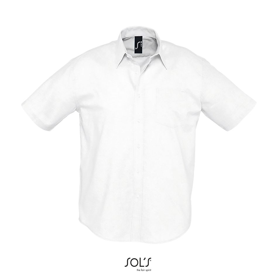 Sol's 16010 - Brisbane Chemise Homme Oxford Manches Courtes