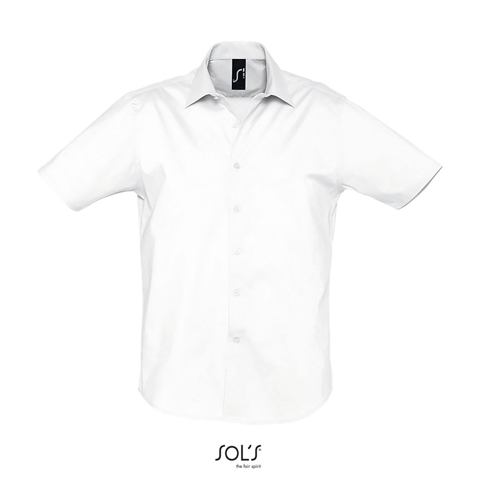 Sol's 17030 - Broadway Chemise Homme Stretch Manches Courtes