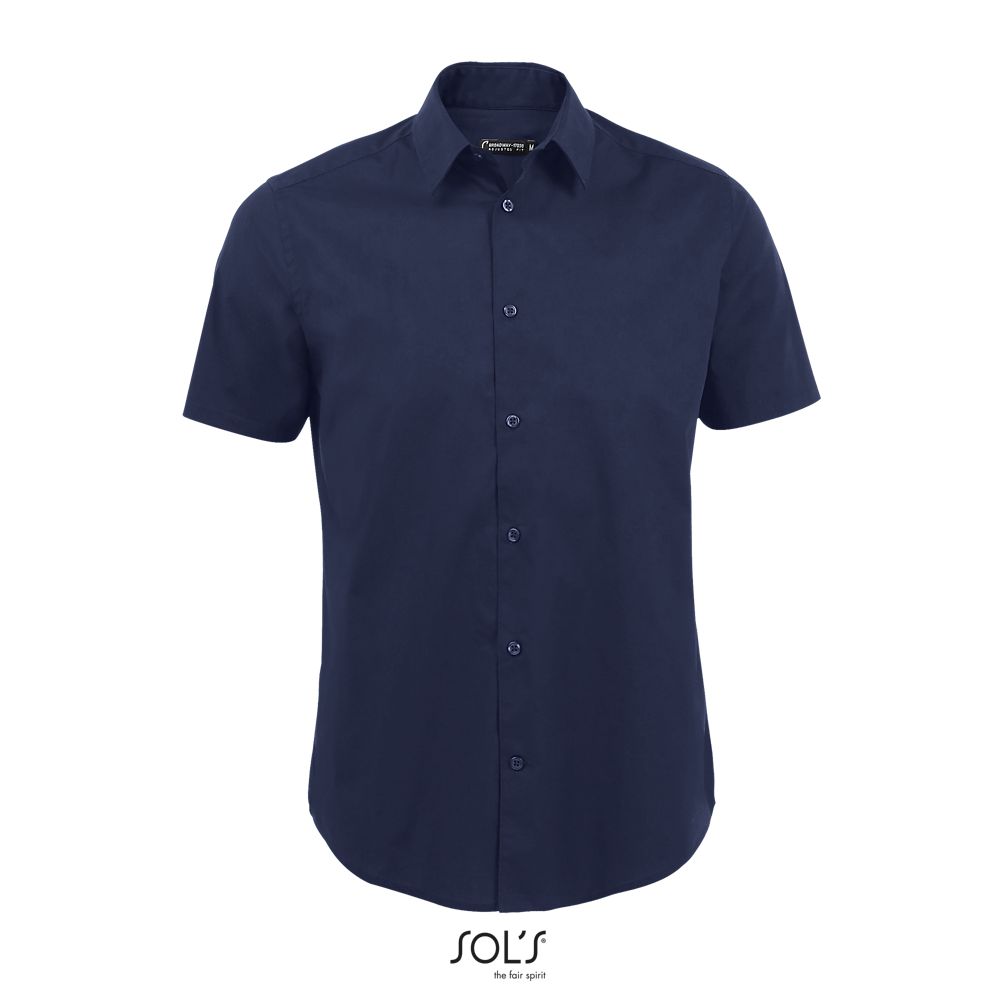 Sol's 17030 - Broadway Chemise Homme Stretch Manches Courtes