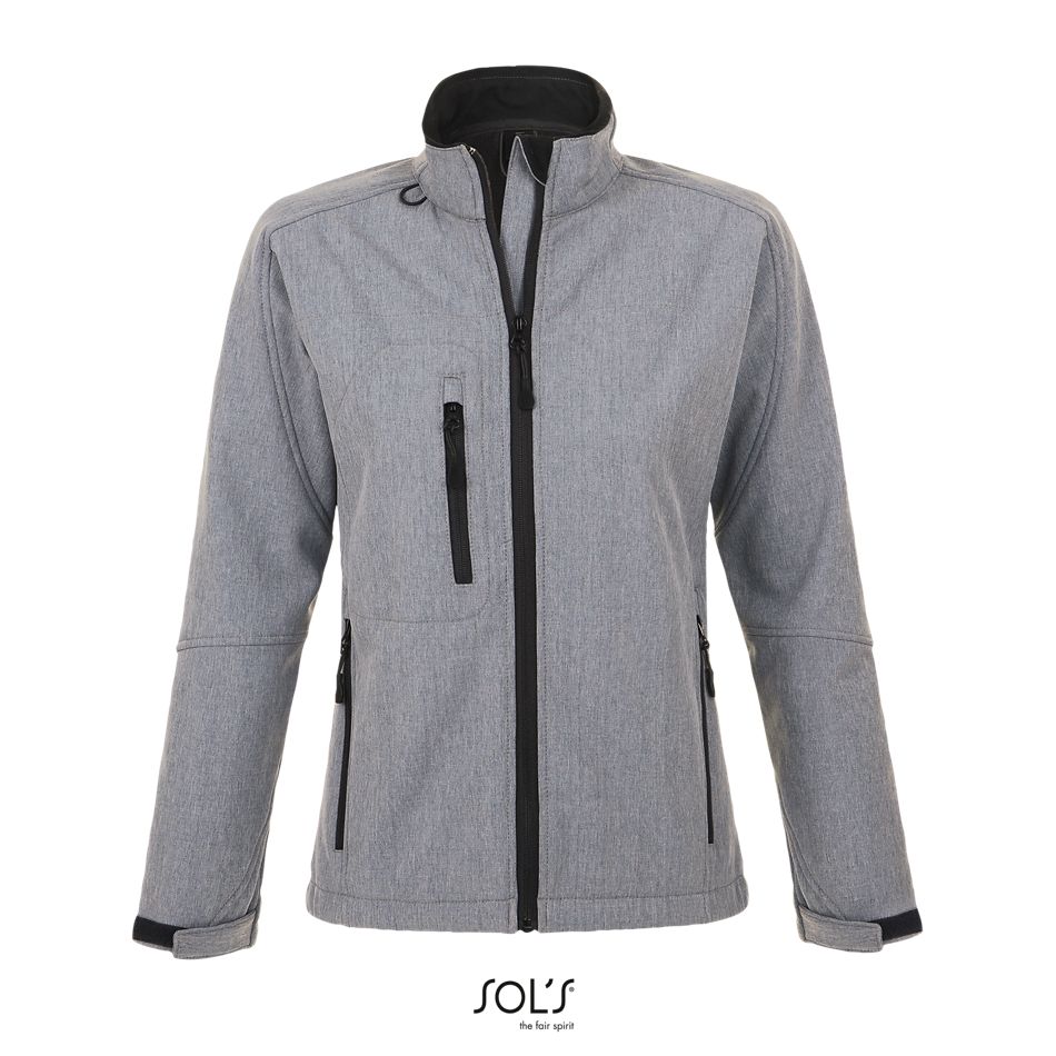 Sol's 46800 - ROXY softshelljack met ritssluiting voor dames