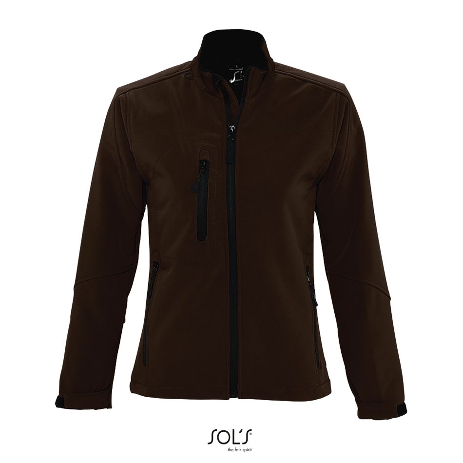 Sol's 46800 - ROXY softshelljack met ritssluiting voor dames