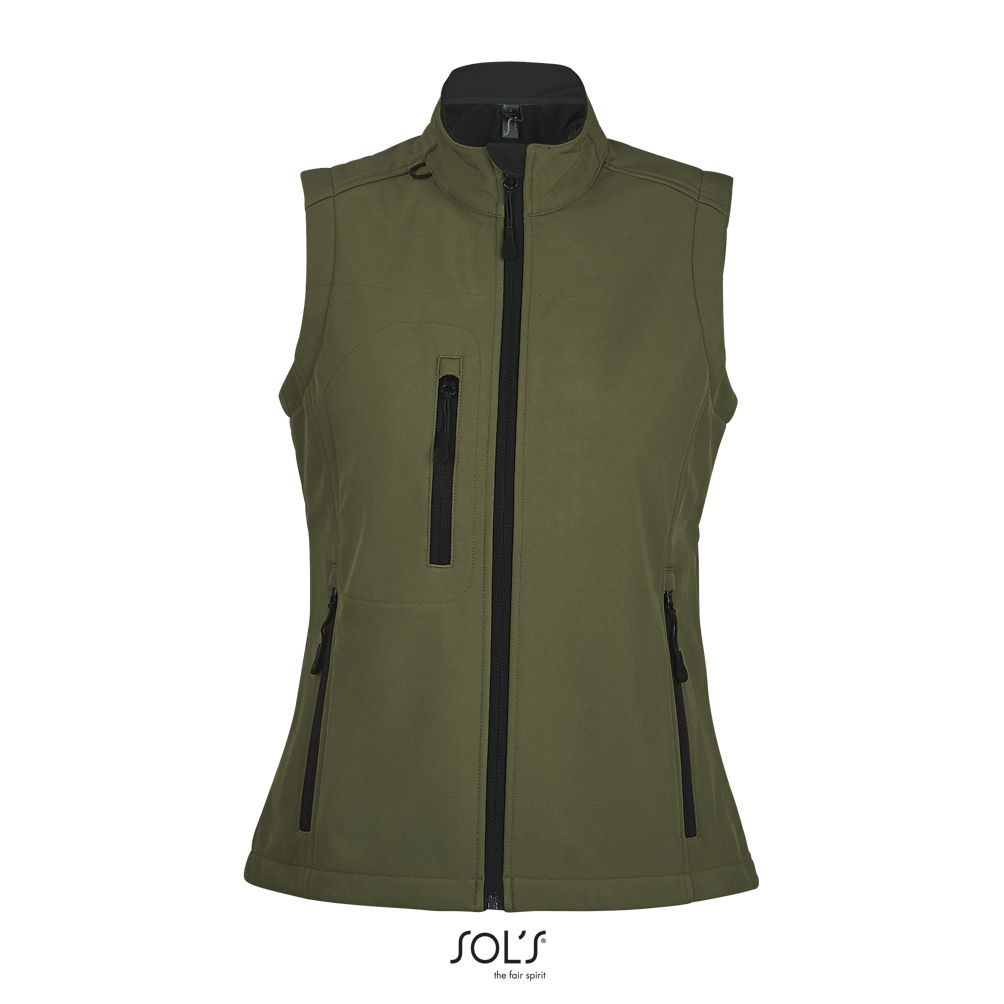 Sol's 46801 - RALLYE WOMEN Mouwloze softshell voor dames