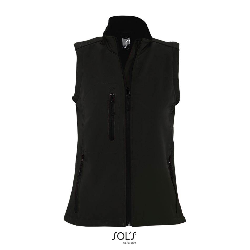 Sol's 46801 - RALLYE WOMEN Mouwloze softshell voor dames