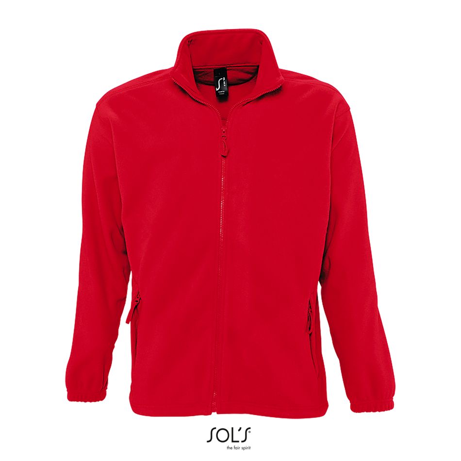 Sol's 55000 - NORTH herenjack van microfleece met ritssluiting