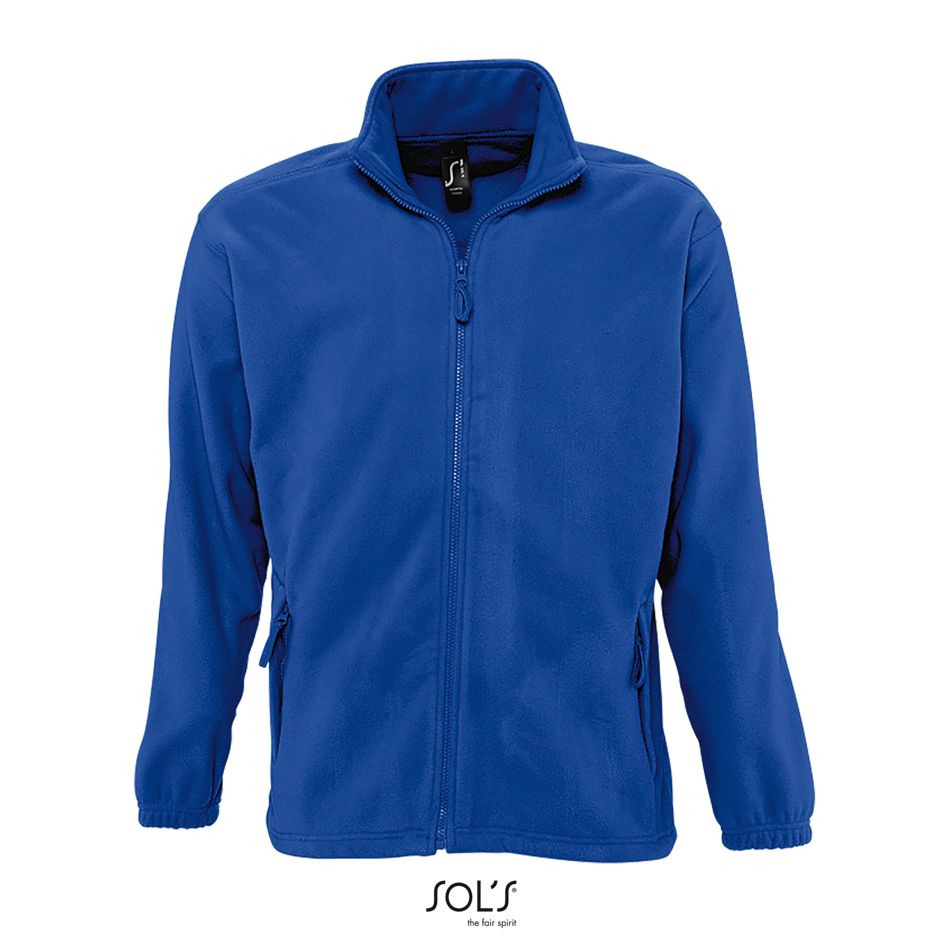 Sol's 55000 - NORTH herenjack van microfleece met ritssluiting