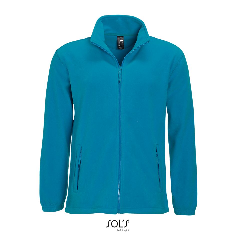 Sol's 55000 - NORTH herenjack van microfleece met ritssluiting