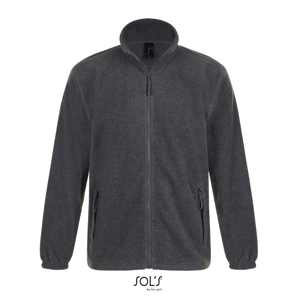 Sol's 55000 - NORTH herenjack van microfleece met ritssluiting