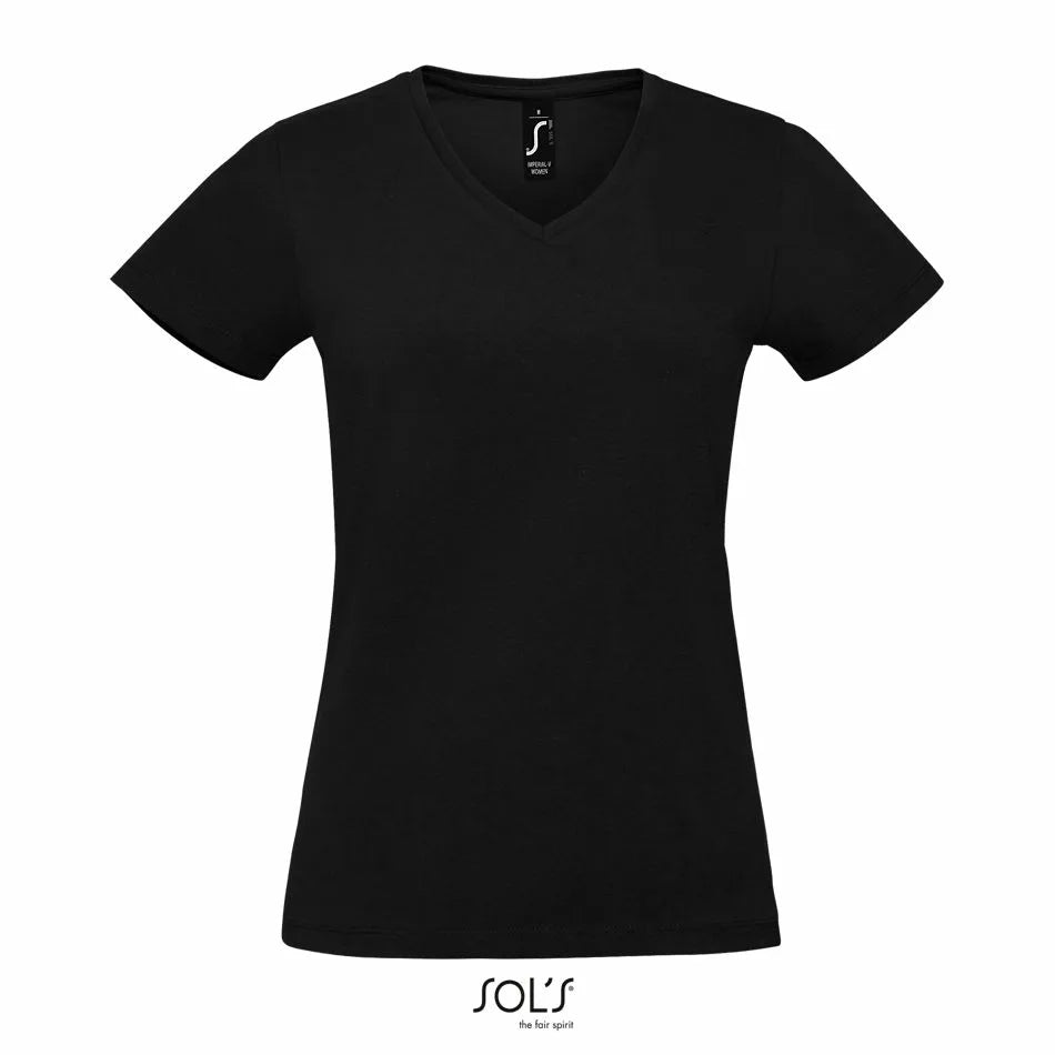 Sol's 02941 - Imperial V Women Tee Shirt Femme Col “V”