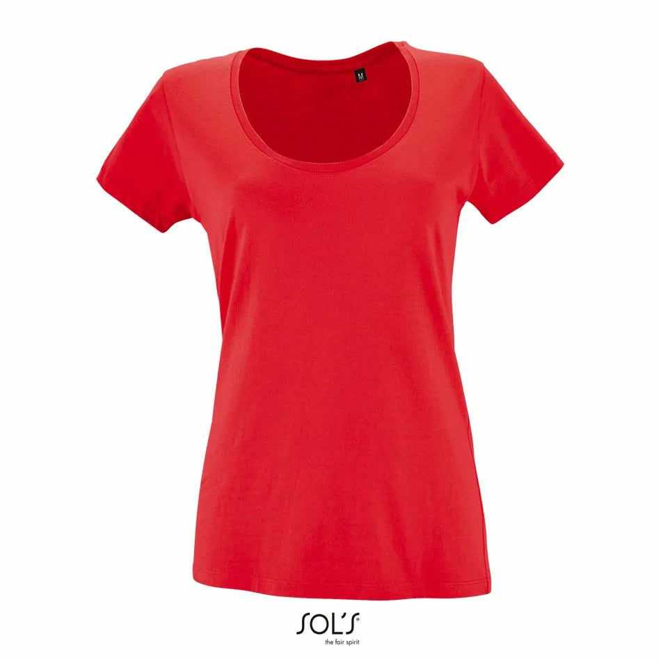 Sol's 02079 - Metropolitan Tee Shirt Femme Col Rond Décolleté