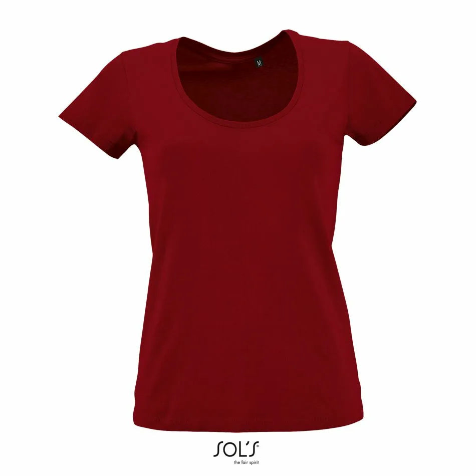 Sol's 02079 - Metropolitan Tee Shirt Femme Col Rond Décolleté