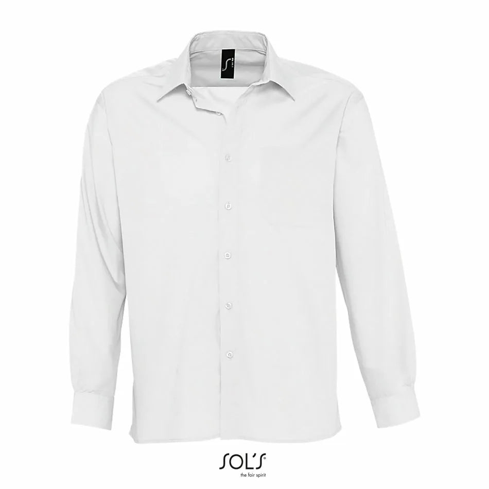 Sol's 16040 - Baltimore Chemise Homme Popeline Manches Longues