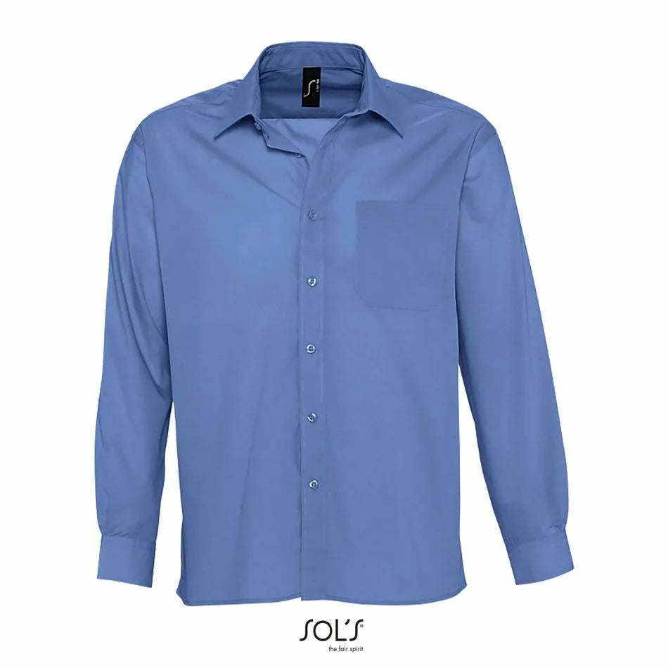 Sol's 16040 - Baltimore Chemise Homme Popeline Manches Longues