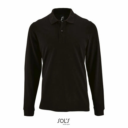 Sol's 02087 - Perfect LSL heren piqué poloshirt met lange mouwen