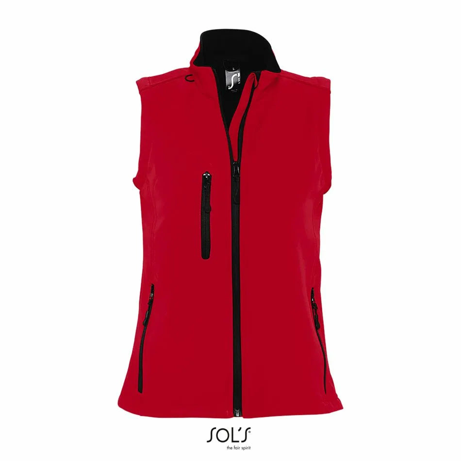 Sol's 46801 - RALLYE WOMEN Mouwloze softshell voor dames