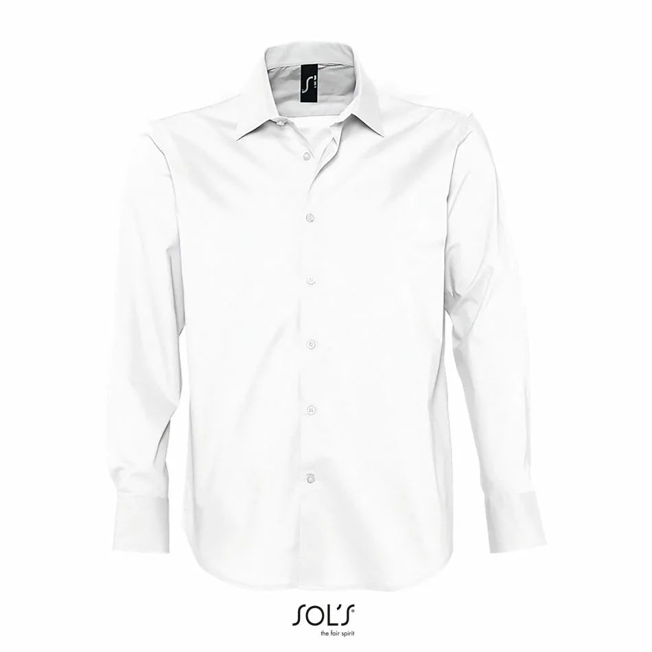 Sol's 17000 - Brighton Chemise Homme Stretch Manches Longues