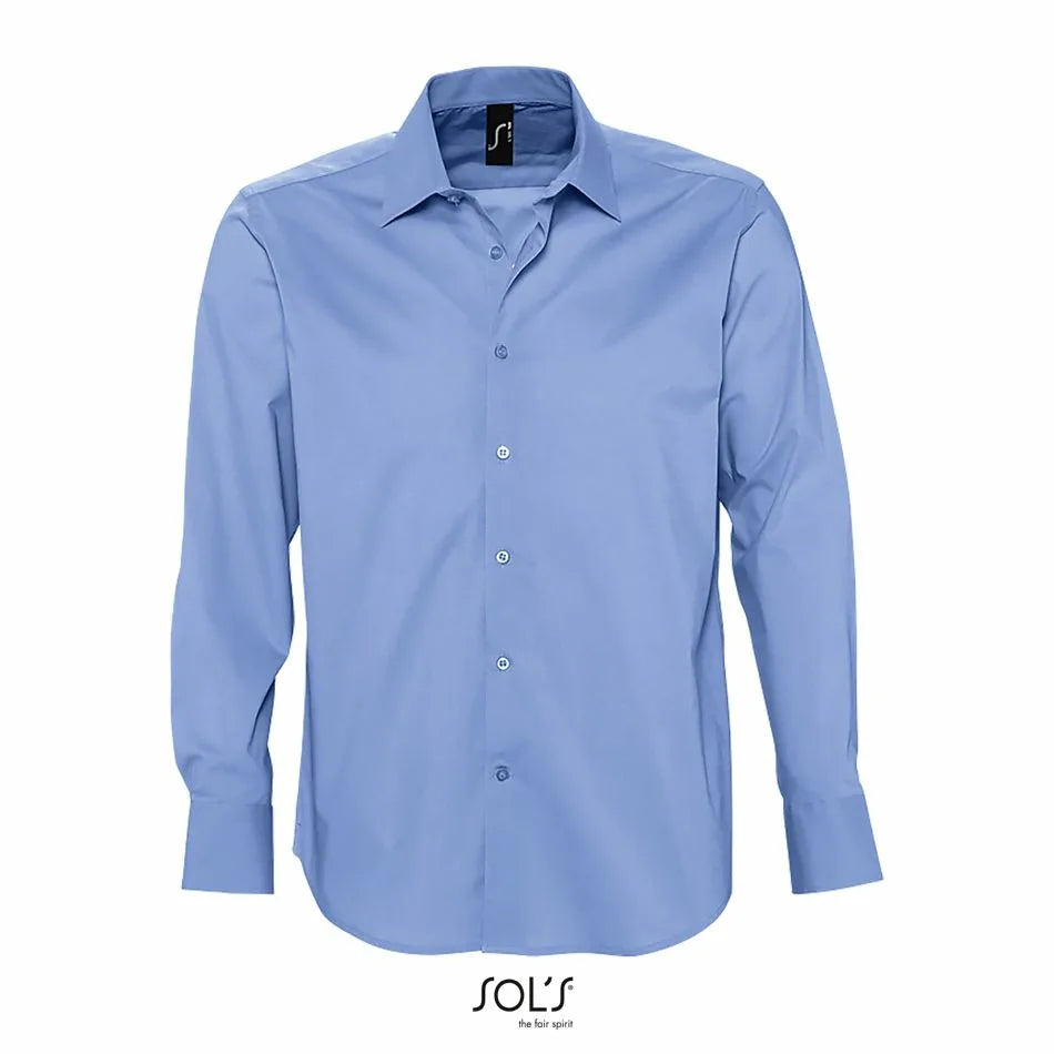 Sol's 17000 - Brighton Chemise Homme Stretch Manches Longues